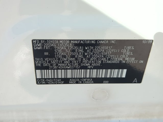 Used 2010 Toyota RAV4 4WD image 27