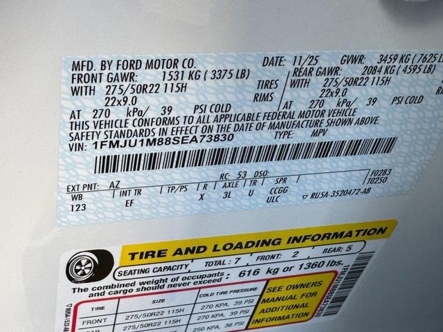 New 2025 Ford Expedition Platinum w/ Driver's Package image 22