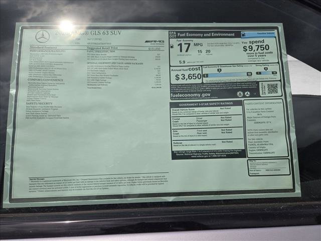 New 2026 Mercedes-Benz GLS 63 AMG 4MATIC image 15