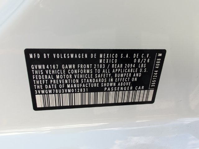 New 2027 Volkswagen Jetta SEL FWD image 25