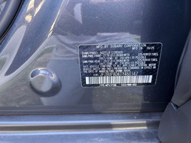 New 2026 Subaru Outback Premium AWD/4WD image 19