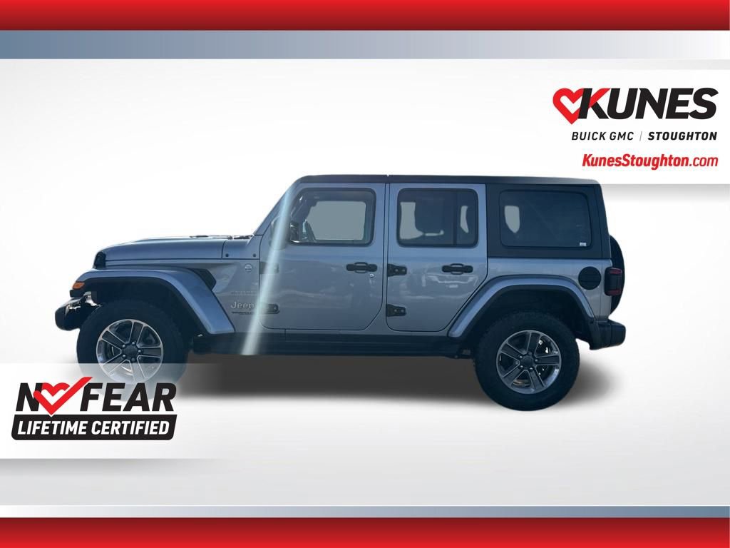 Used 2021 Jeep Wrangler Unlimited Sahara w/ Uconnect 4C Nav & Sound Group image 8
