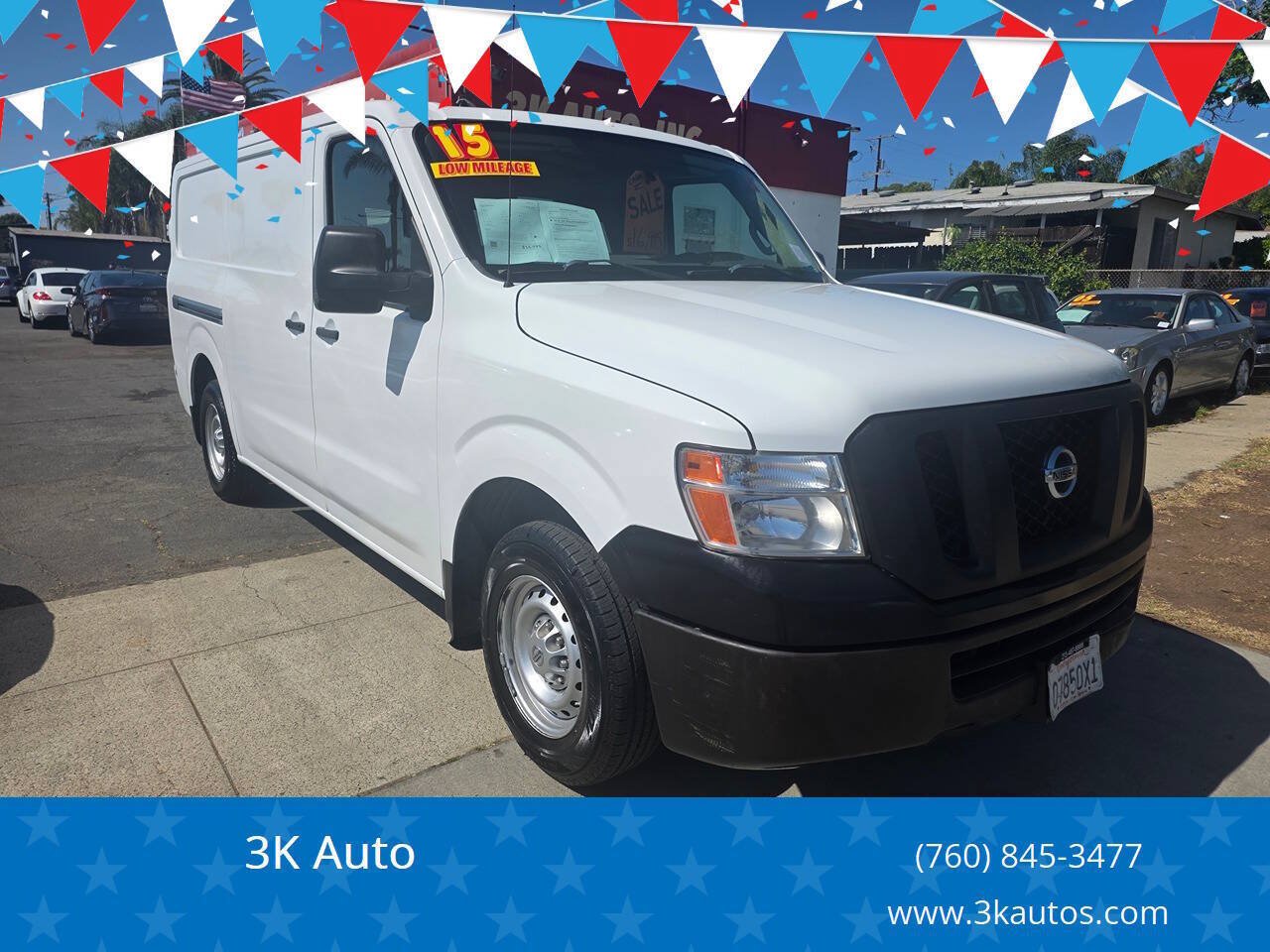 Used 2015 Nissan NV 1500 S w/ Power Package