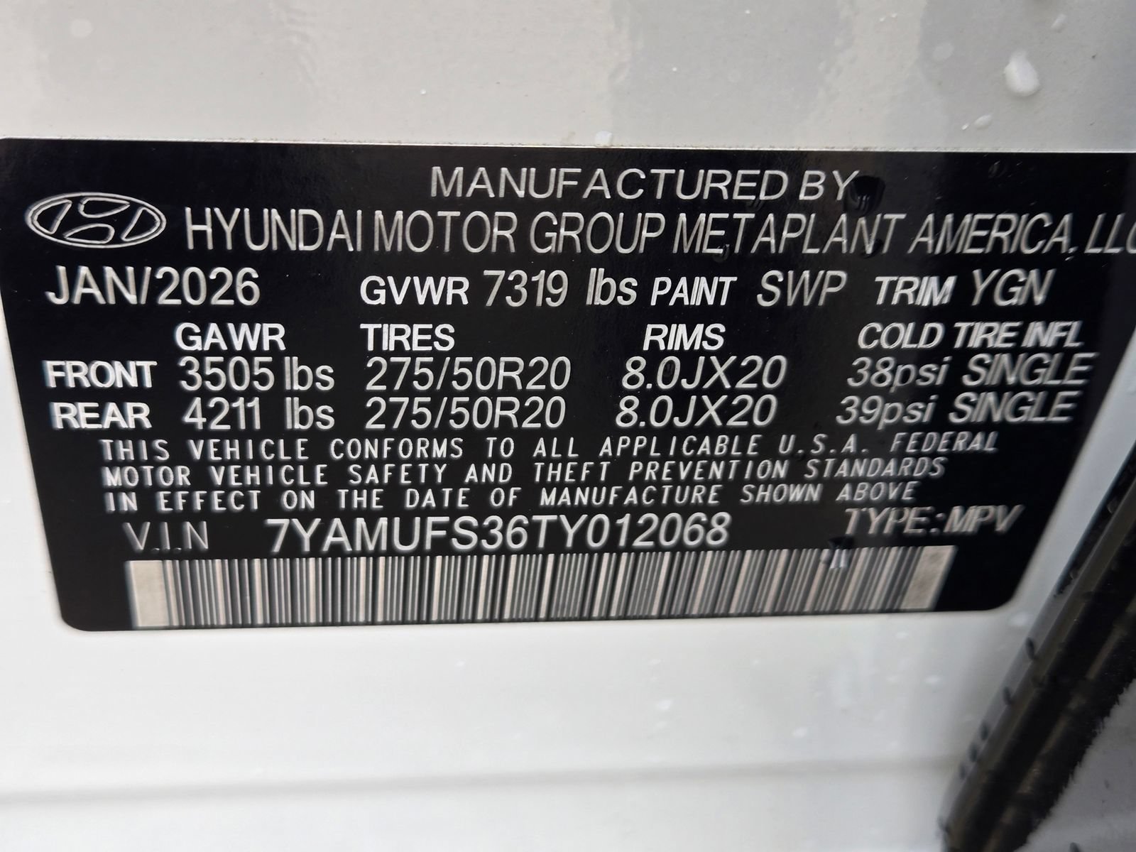 New 2026 Hyundai Ioniq 9 SEL AWD/4WD image 21