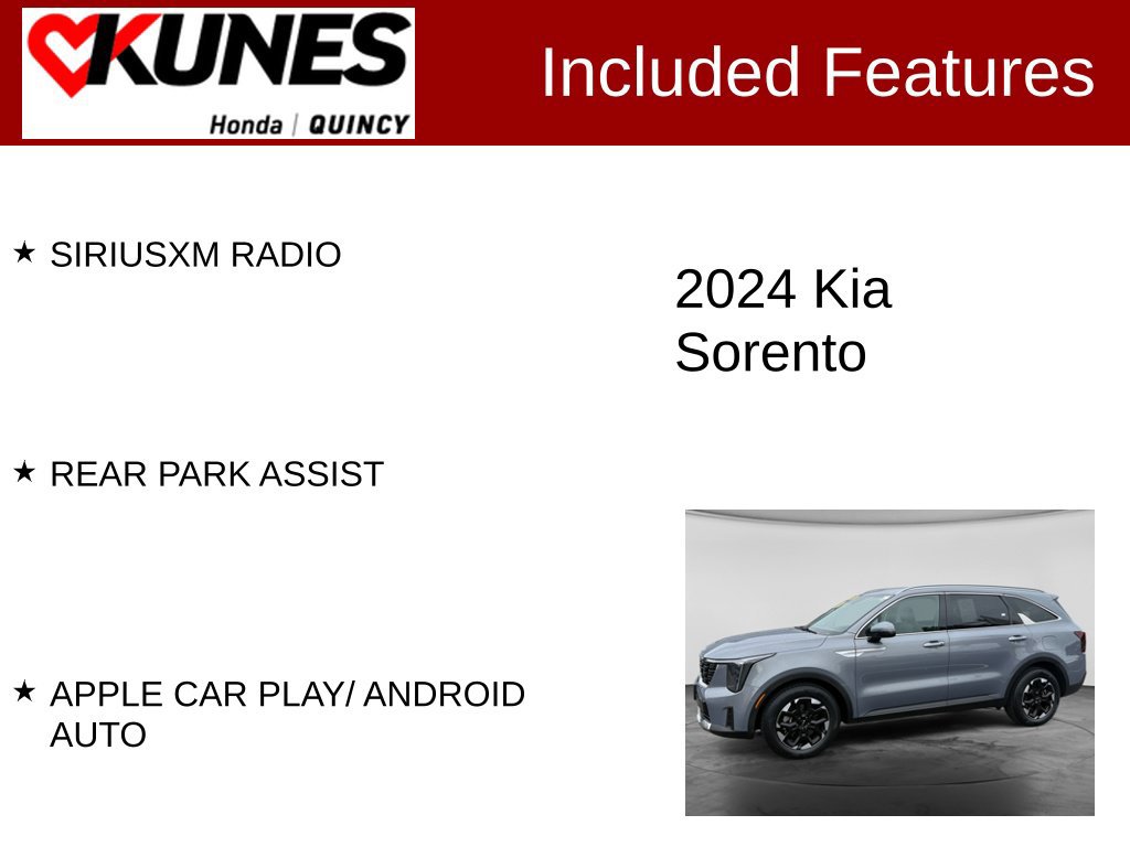 Used 2024 Kia Sorento S FWD image 3