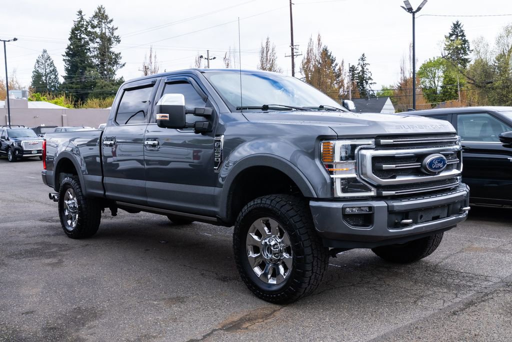 Used 2021 Ford F350 Platinum w/ Tremor Off-Road Package AWD/4WD image 1