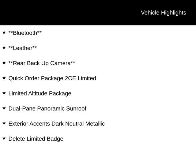 New 2026 Jeep Grand Cherokee Limited w/ Limited Altitude Package AWD/4WD image 10