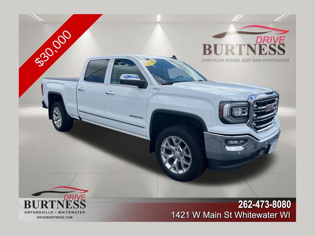 Certified 2018 GMC Sierra 1500 SLT AWD/4WD image 1