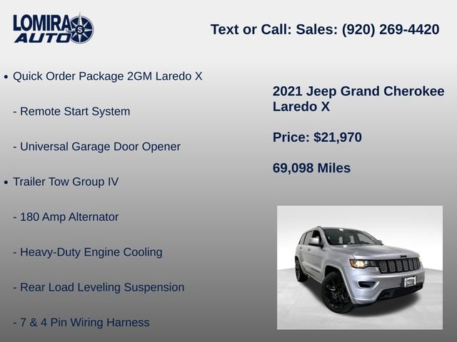 Used 2021 Jeep Grand Cherokee Altitude AWD/4WD image 14