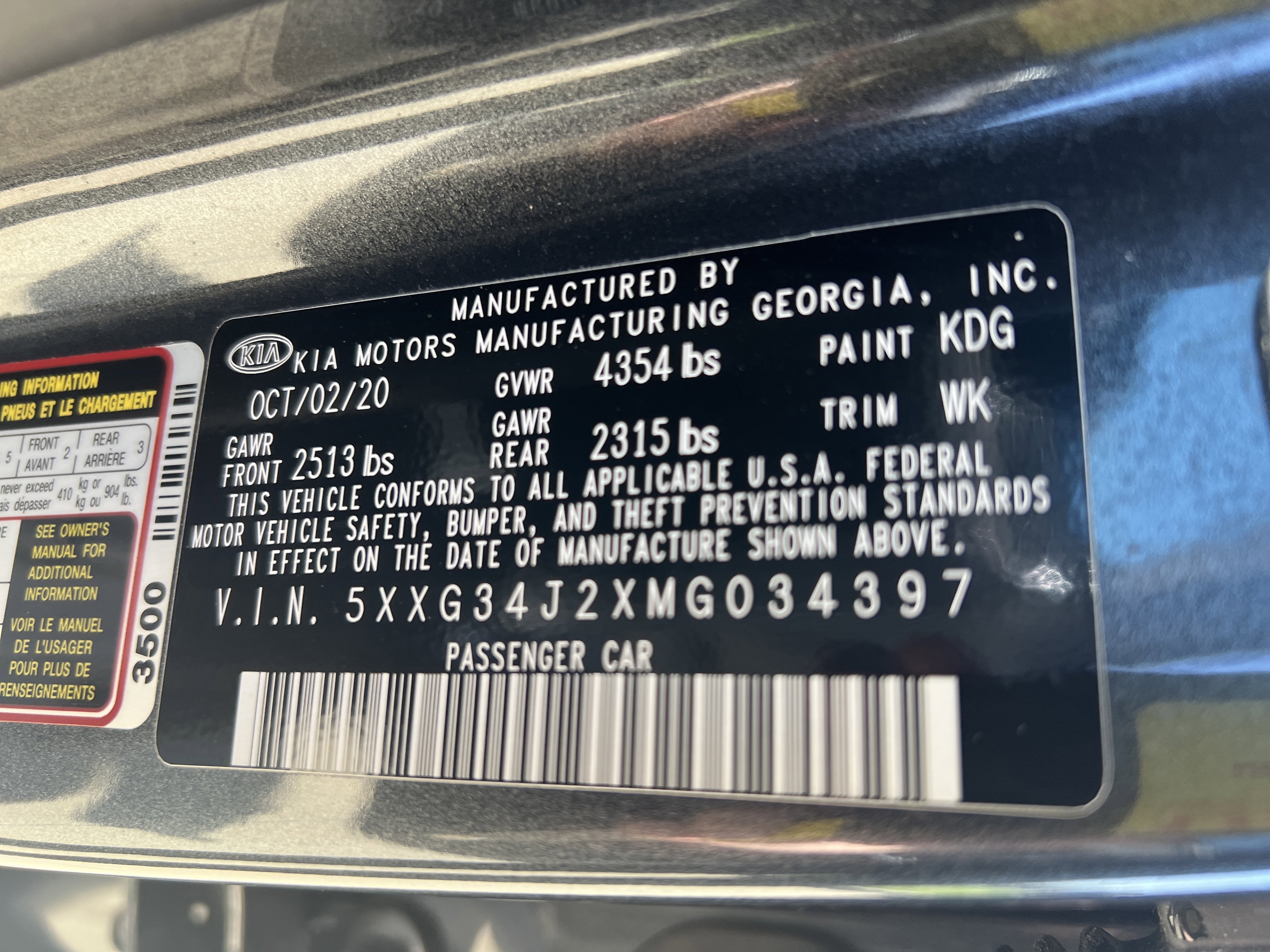 Used 2021 Kia K5 EX w/ EX Premium Package image 33