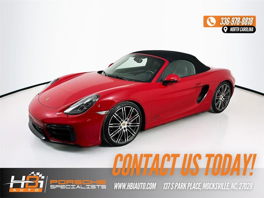 Used 2016 Porsche Boxster GTS image 1