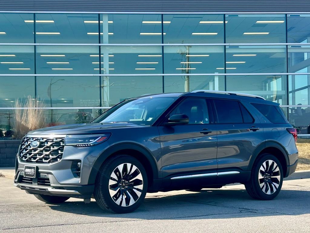 Certified 2025 Ford Explorer Platinum w/ LUX Leather Package image 2