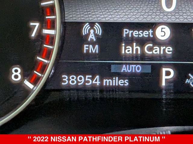Certified 2022 Nissan Pathfinder Platinum w/ Cargo Package AWD/4WD image 21