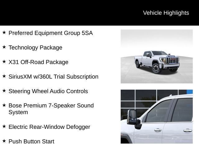 New 2025 GMC Sierra 2500 Denali w/ Technology Package image 8