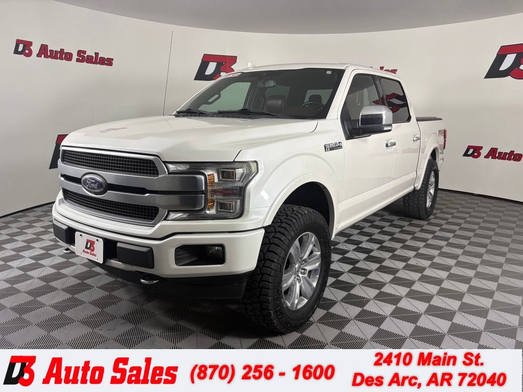 Used 2018 Ford F150 Platinum w/ Equipment Group 701A Luxury AWD/4WD image 1