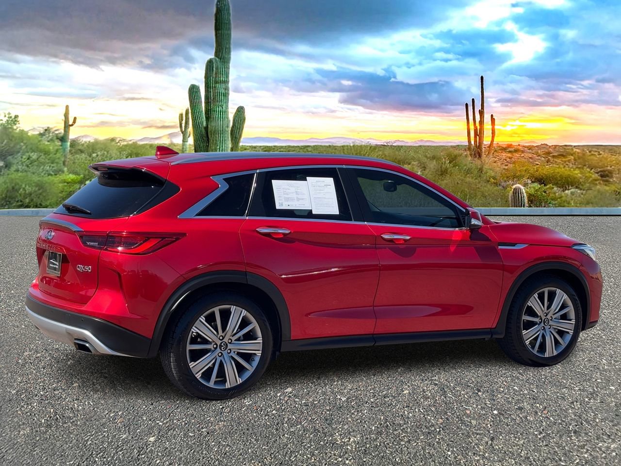 Used 2021 INFINITI QX50 Sensory image 5