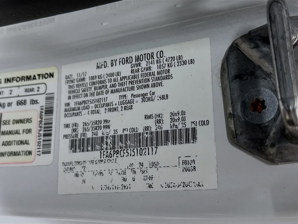 Used 2018 Ford Mustang GT Premium w/ Carbon Sport Interior Package image 32