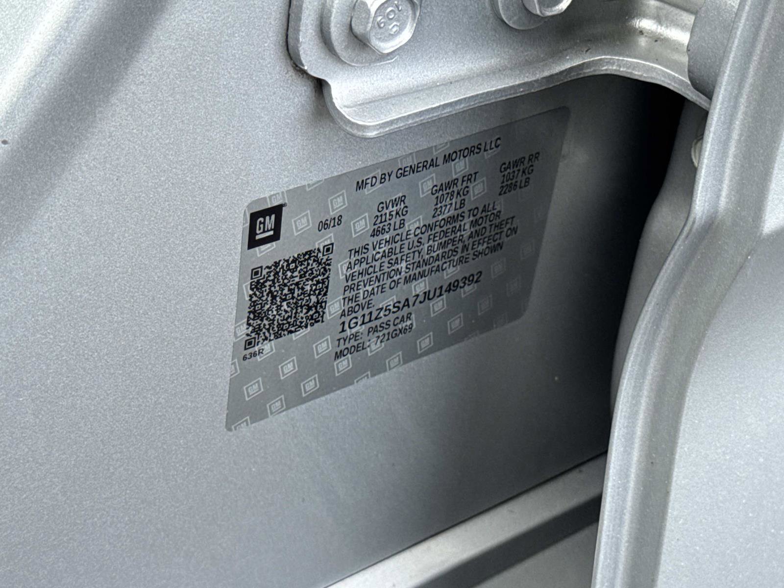 Used 2018 Chevrolet Impala LS image 28