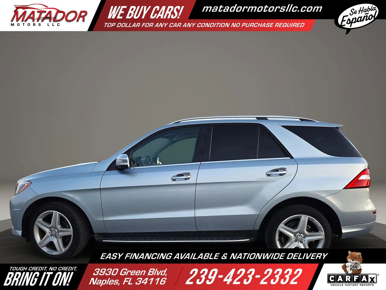 Used 2015 Mercedes-Benz ML 400 4MATIC w/ Driver Assistance Package image 8