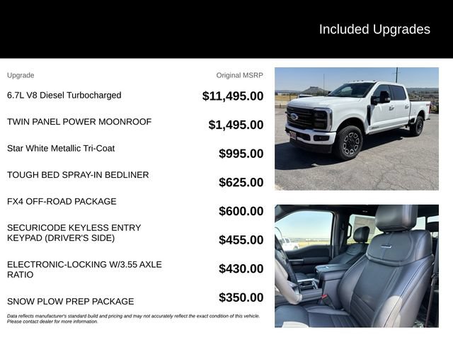New 2026 Ford F350 Platinum w/ FX4 Off-Road Package AWD/4WD image 5