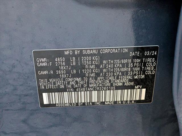 Certified 2024 Subaru Outback Limited image 25