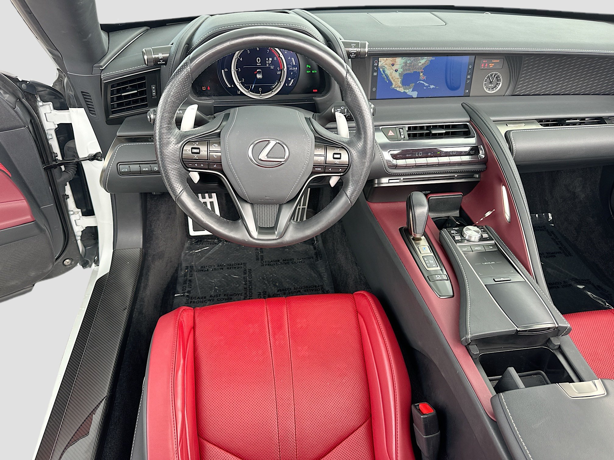 Used 2021 Lexus LC 500 Convertible w/ Touring Package RWD image 21