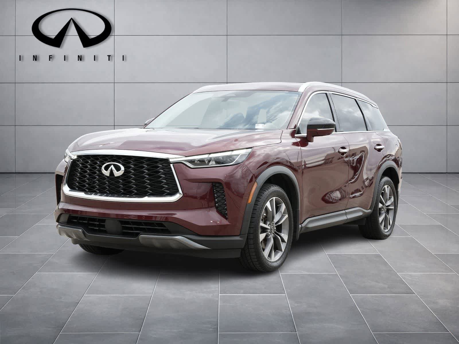 Used 2022 INFINITI QX60 Luxe w/ Cargo Package FWD video 1