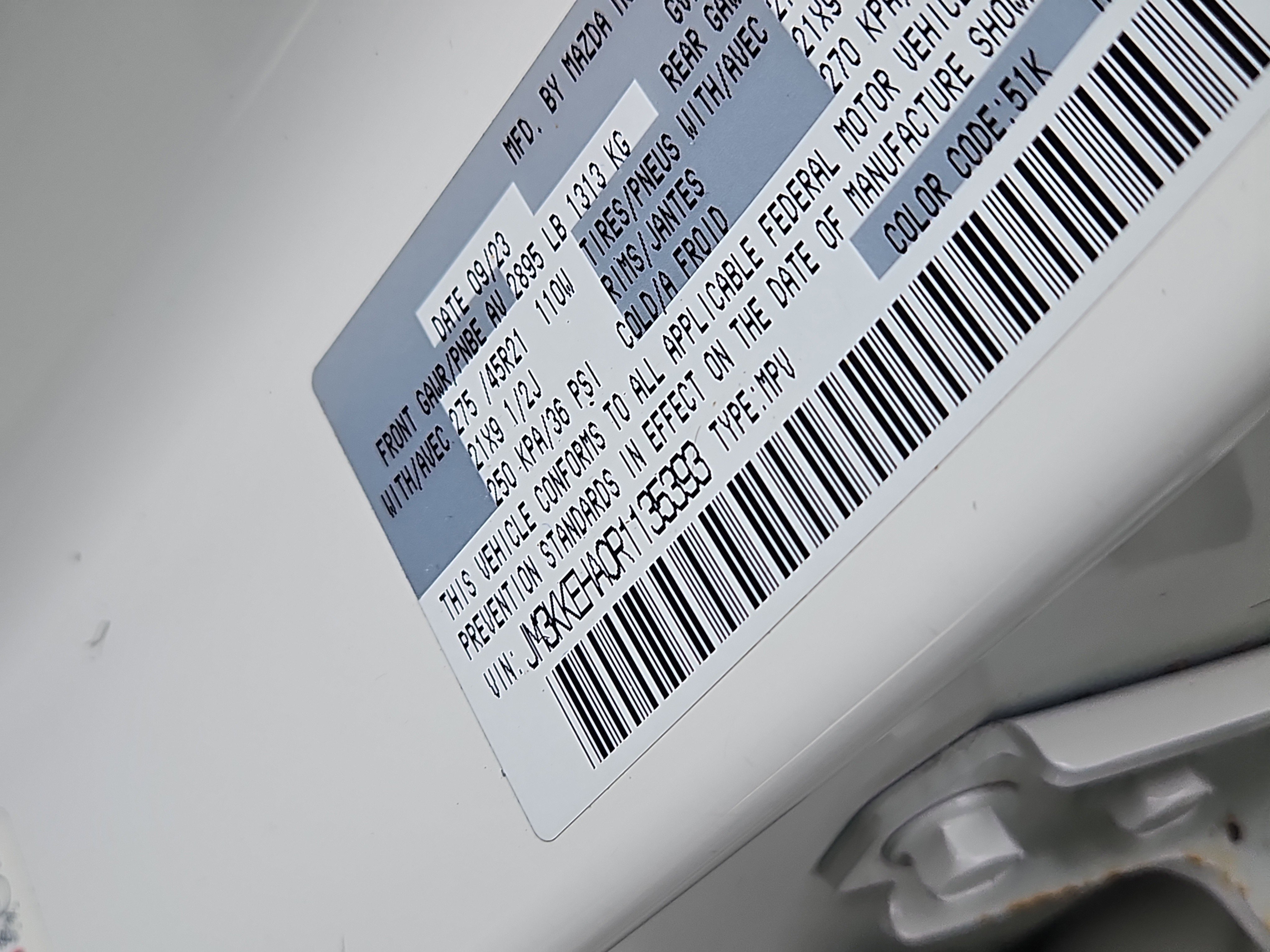 Certified 2024 MAZDA CX-90 Plug-In Hybrid w/ Premium Plus image 8