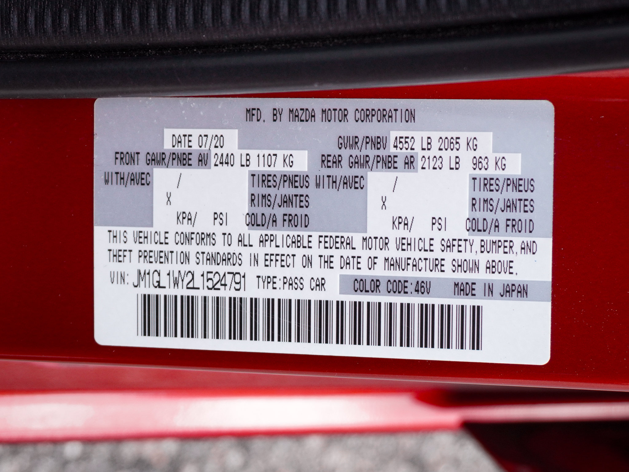 Used 2020 MAZDA MAZDA6 Grand Touring Reserve FWD image 36