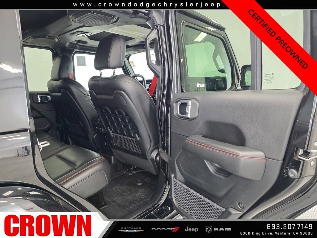 Certified 2020 Jeep Wrangler Unlimited Rubicon w/ Quick Order Package 28Y Recon image 15