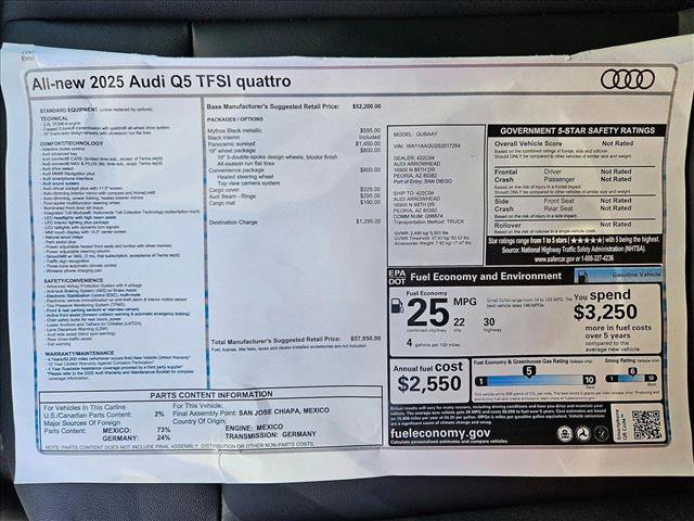 New 2025 Audi Q5 Premium image 18