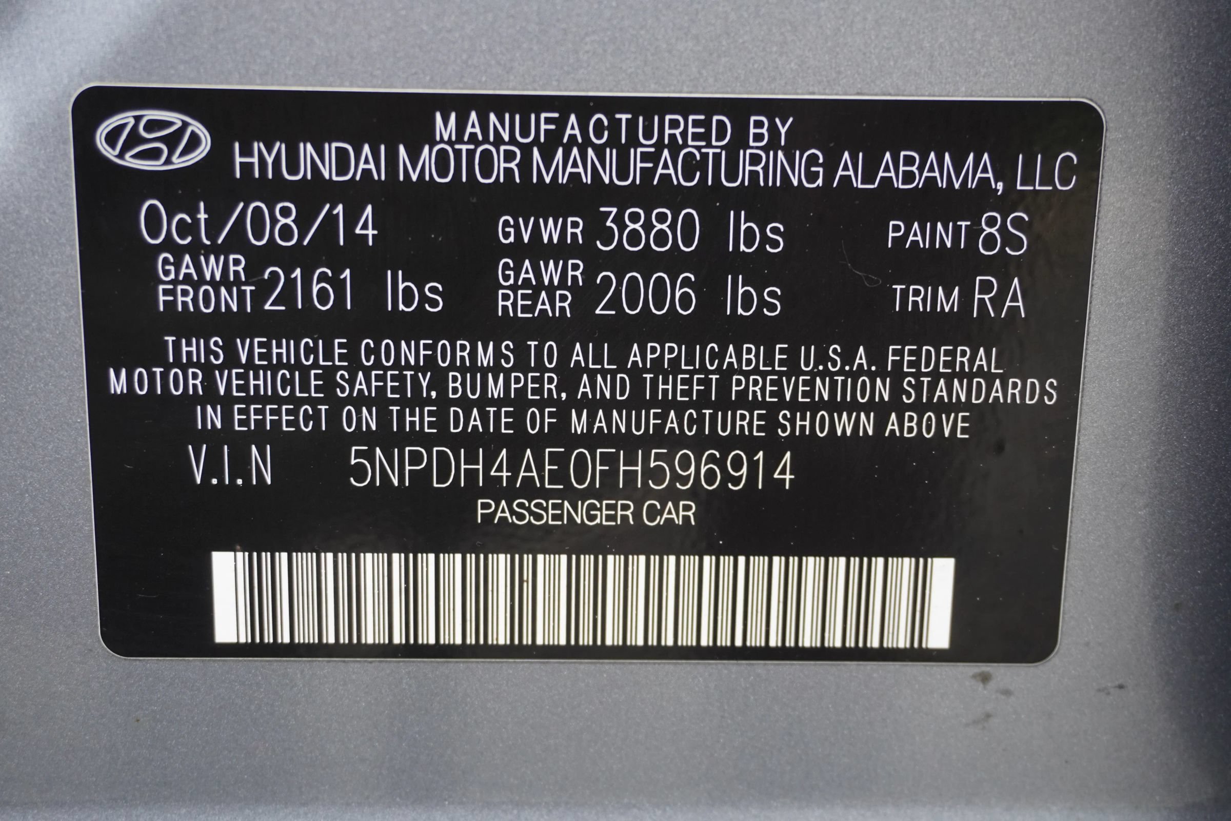 Used 2015 Hyundai Elantra SE w/ Option Group 02 FWD image 28