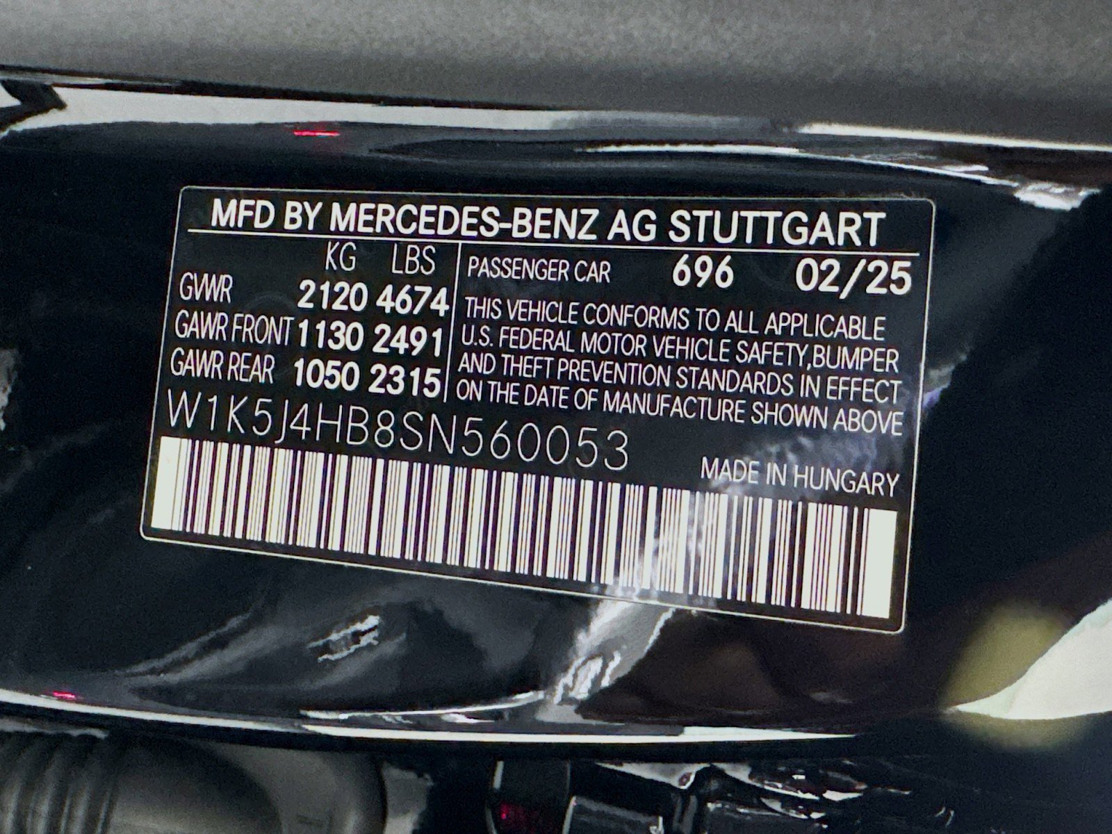 New 2025 Mercedes-Benz CLA 250 4MATIC image 24