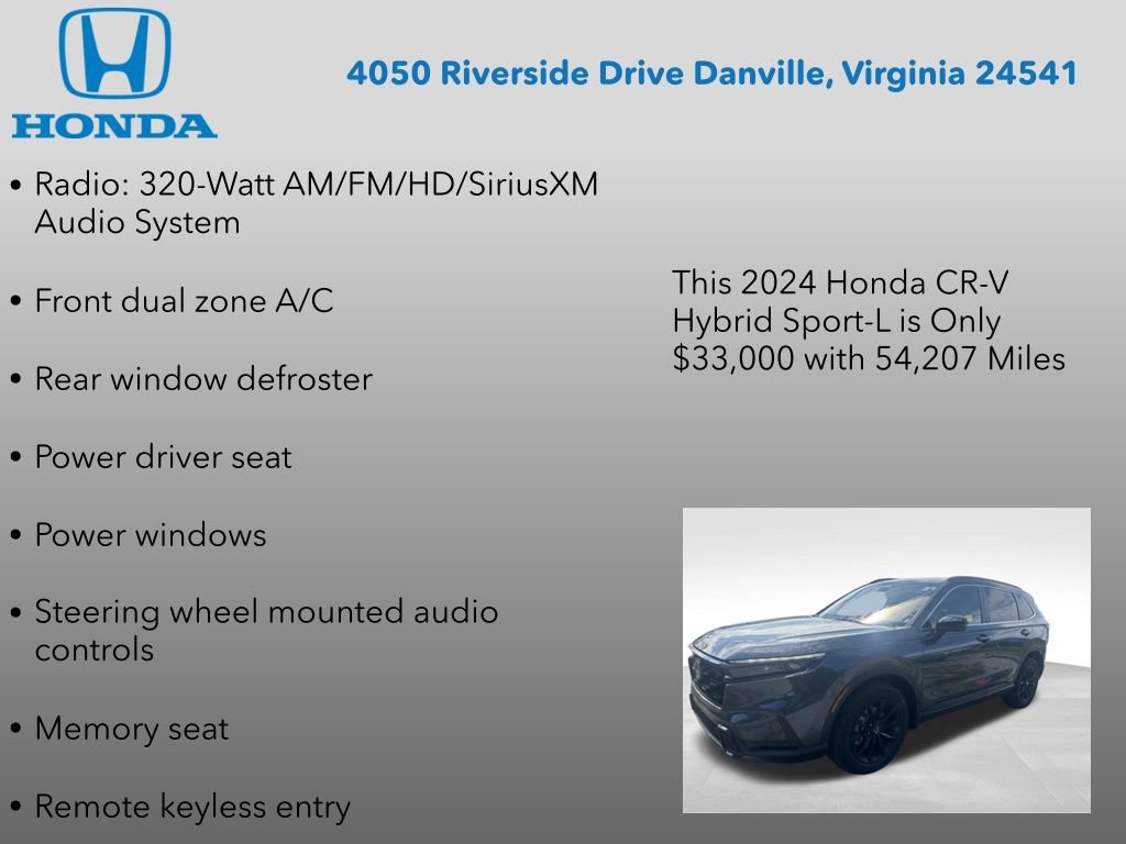 Used 2024 Honda CR-V Sport-L image 7