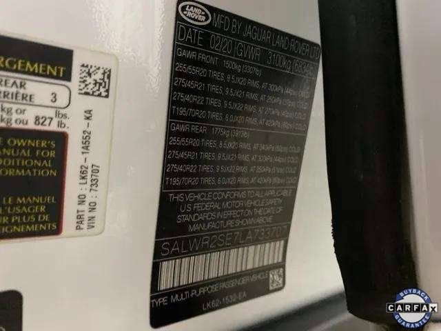 Used 2020 Land Rover Range Rover Sport HSE Dynamic image 95