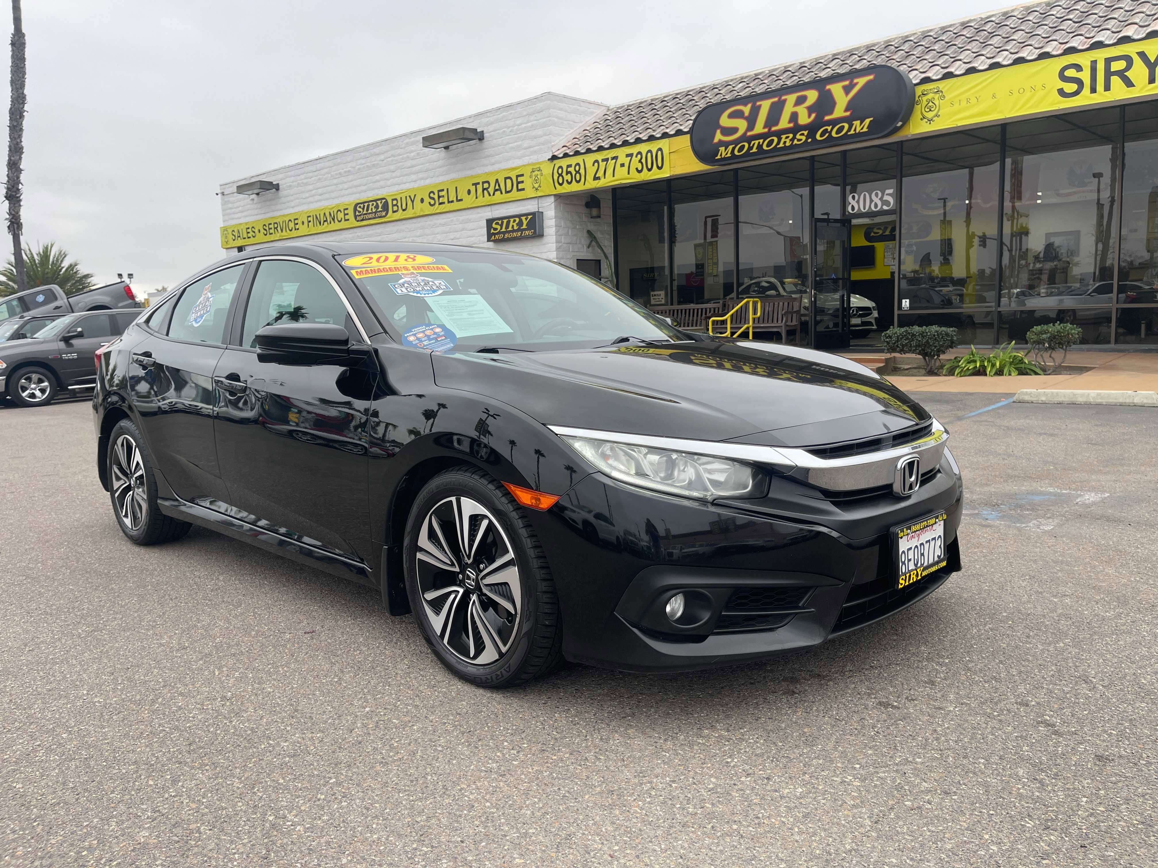 Used 2018 Honda Civic EX-T