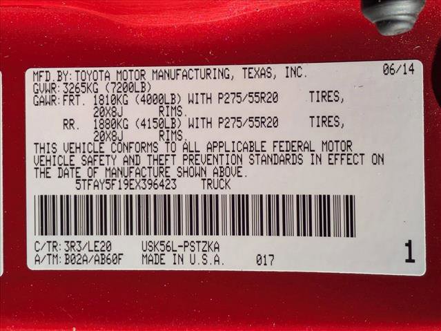 Used 2014 Toyota Tundra Platinum image 26