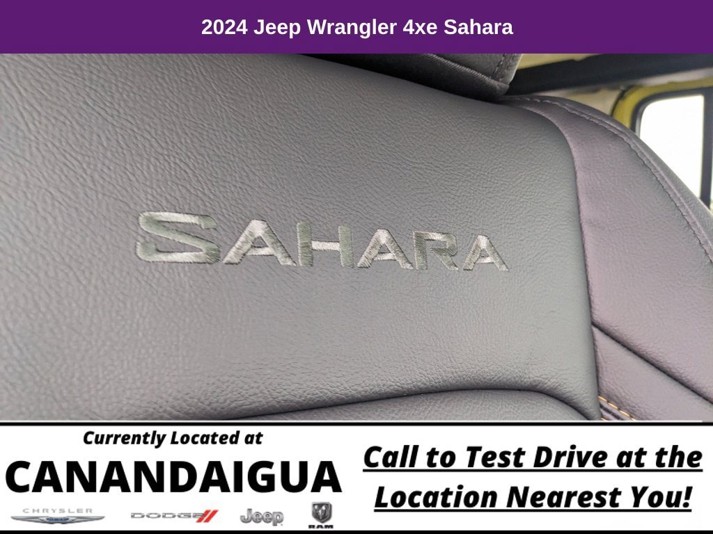New 2024 Jeep Wrangler Unlimited Sahara w/ Safety Group AWD/4WD image 37