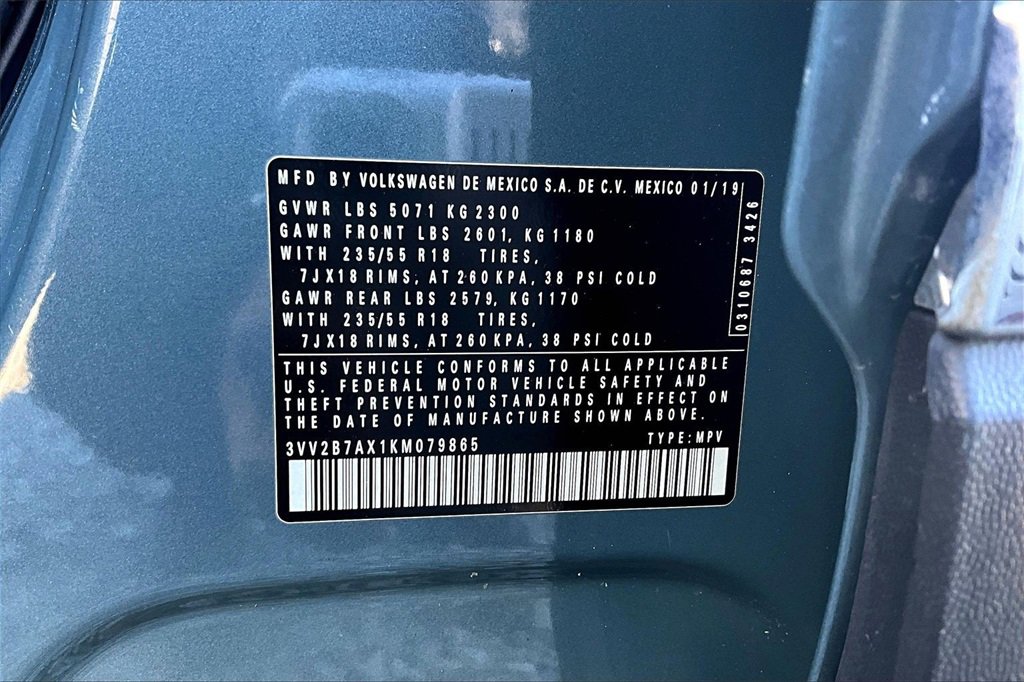 Used 2019 Volkswagen Tiguan SEL image 30