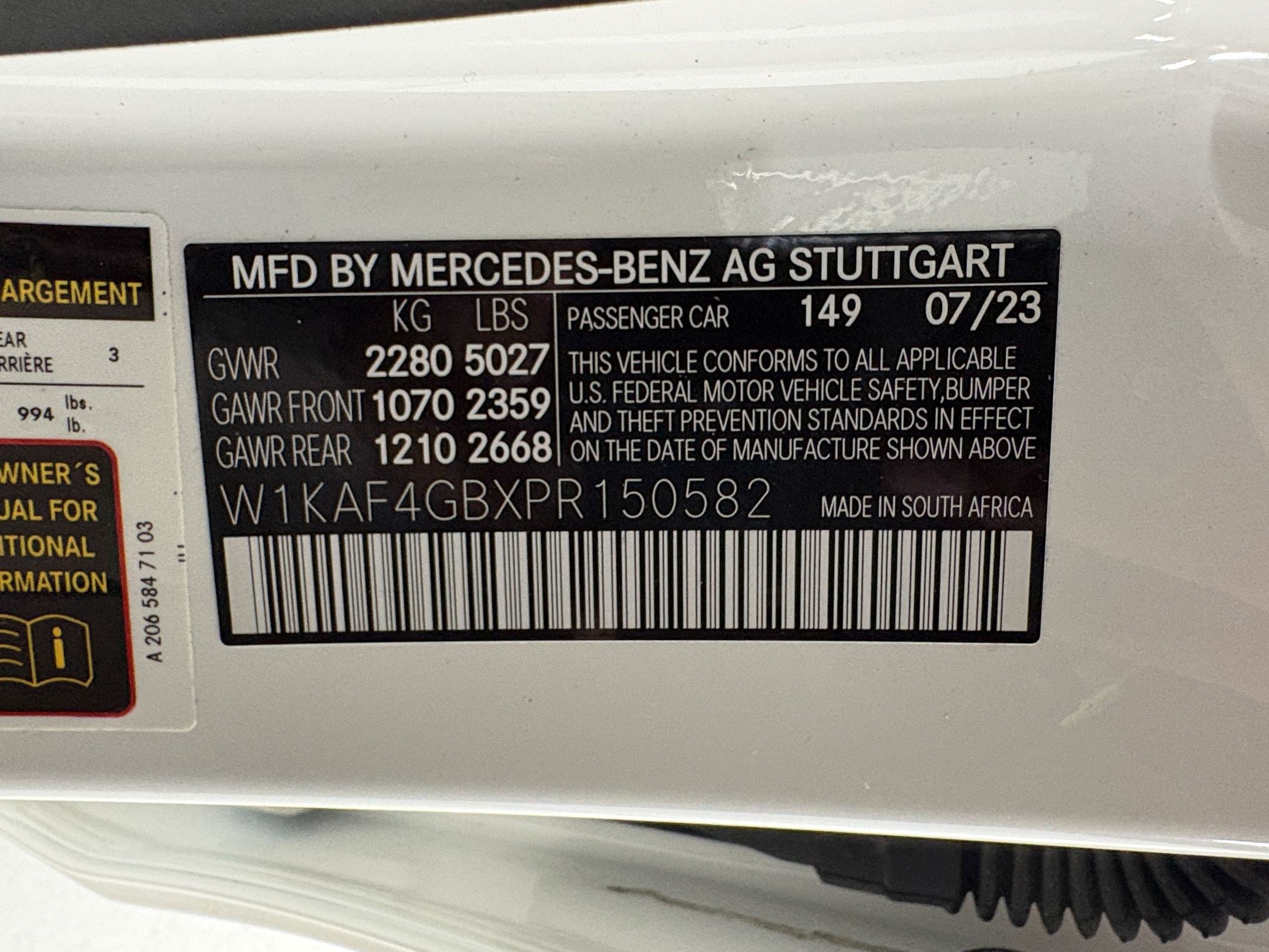 Certified 2023 Mercedes-Benz C 300 Sedan image 25