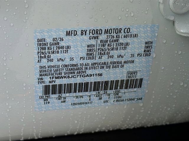 New 2026 Ford Explorer Tremor w/ Tremor Ultimate Package image 40