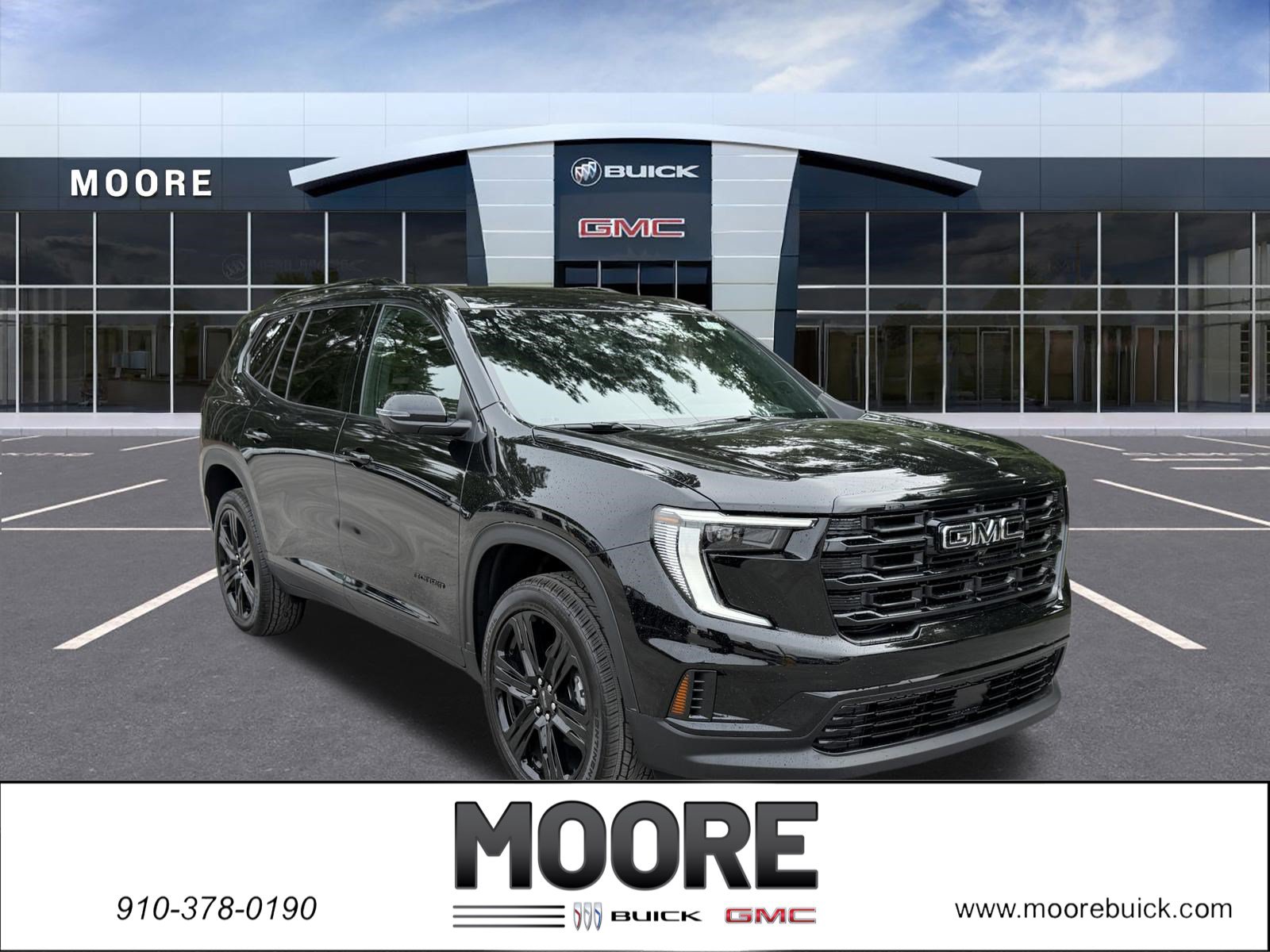 New 2026 GMC Acadia Elevation w/ Black Edition