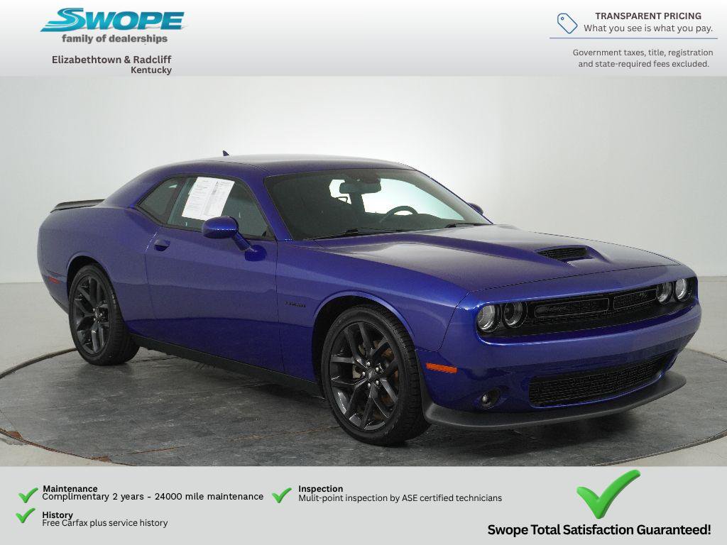 Used 2022 Dodge Challenger R/T w/ Blacktop Package