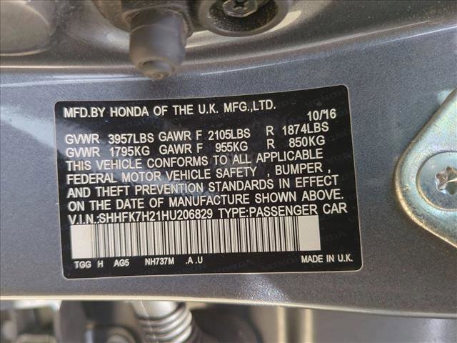 Used 2017 Honda Civic LX image 15