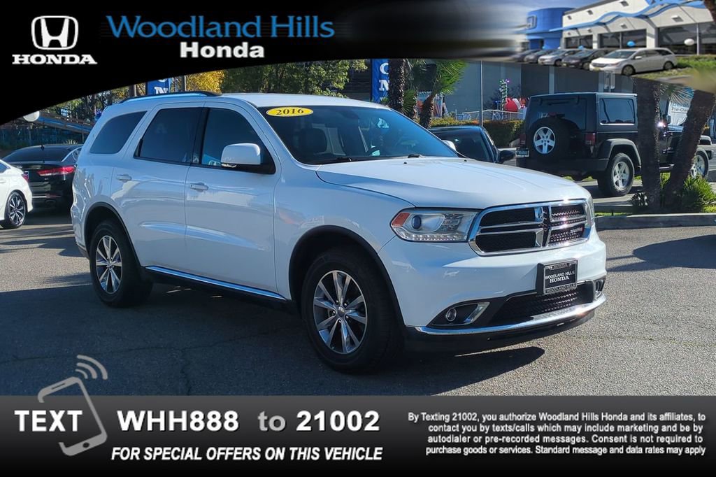Used 2016 Dodge Durango Limited w/ Nav & Power Liftgate Group image 3