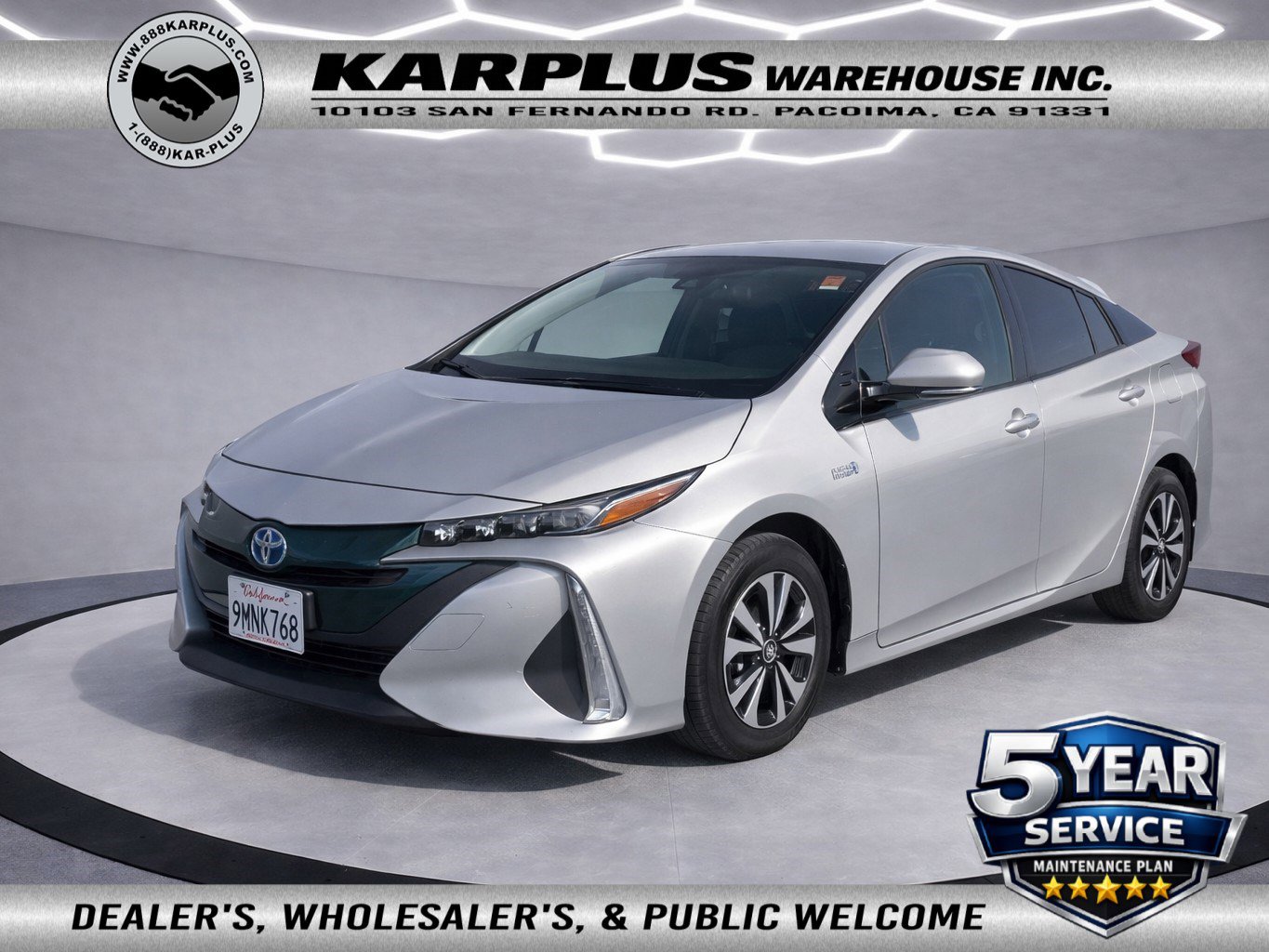 Used 2017 Toyota Prius Prime Premium w/ Carpet Mat Package image 1