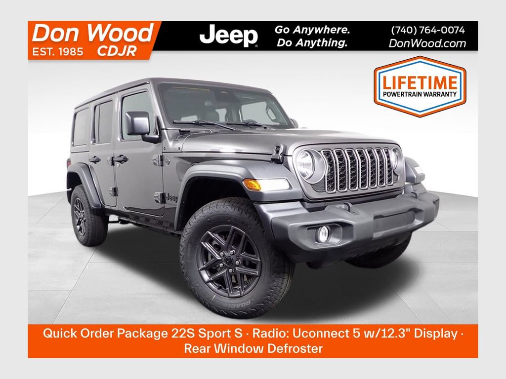 New 2025 Jeep Wrangler Unlimited Sport AWD/4WD image 1