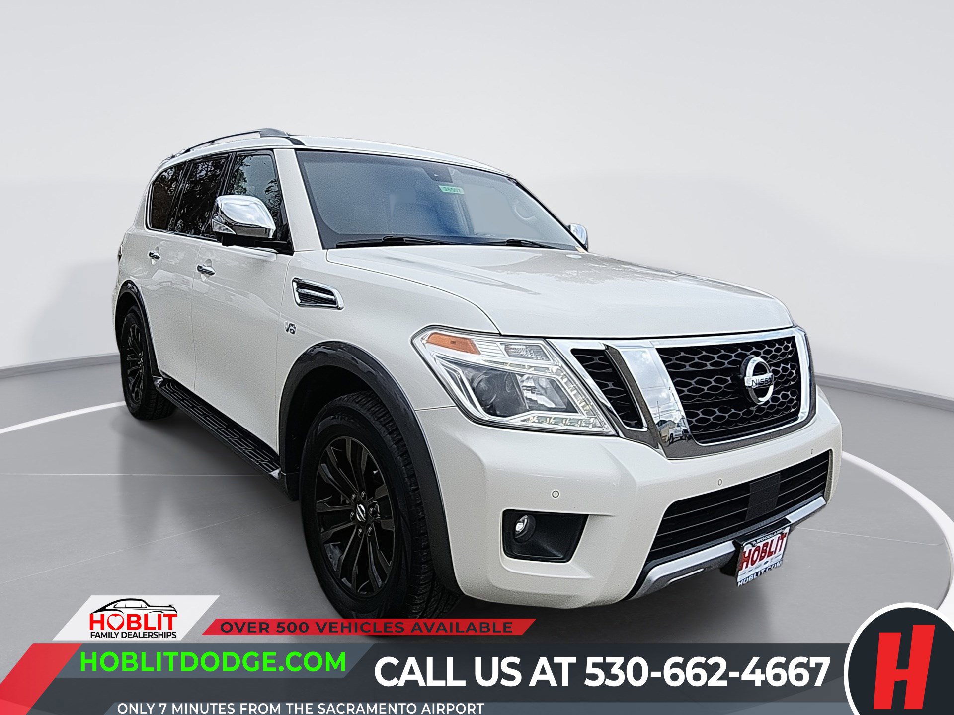 Used 2017 Nissan Armada Platinum w/ Captain Seat Package image 1