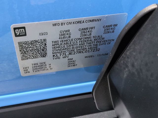 Used 2024 Chevrolet Trax RS w/ Sunroof Package FWD image 36