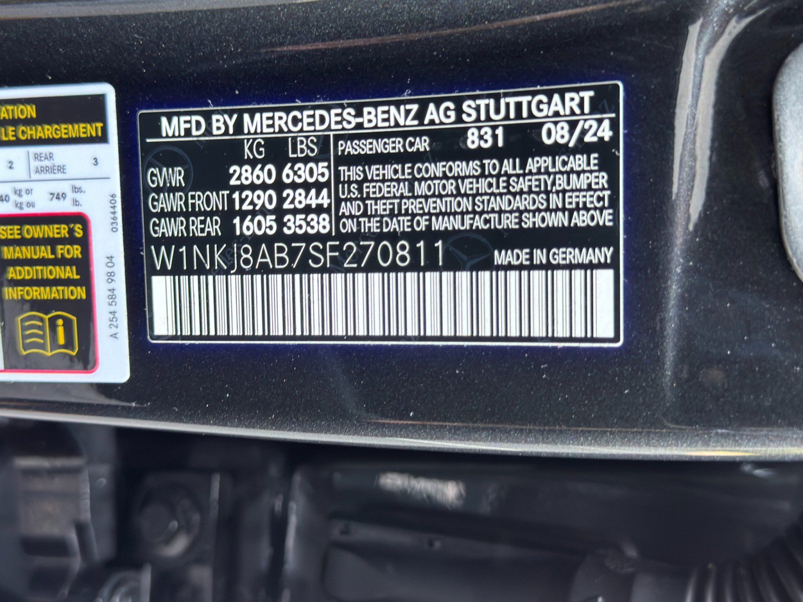 Used 2025 Mercedes-Benz GLC 63 AMG S w/ Driver Assistance Package image 52